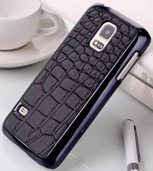 Чехол для Samsung Galaxy S5 Mini Croco Black